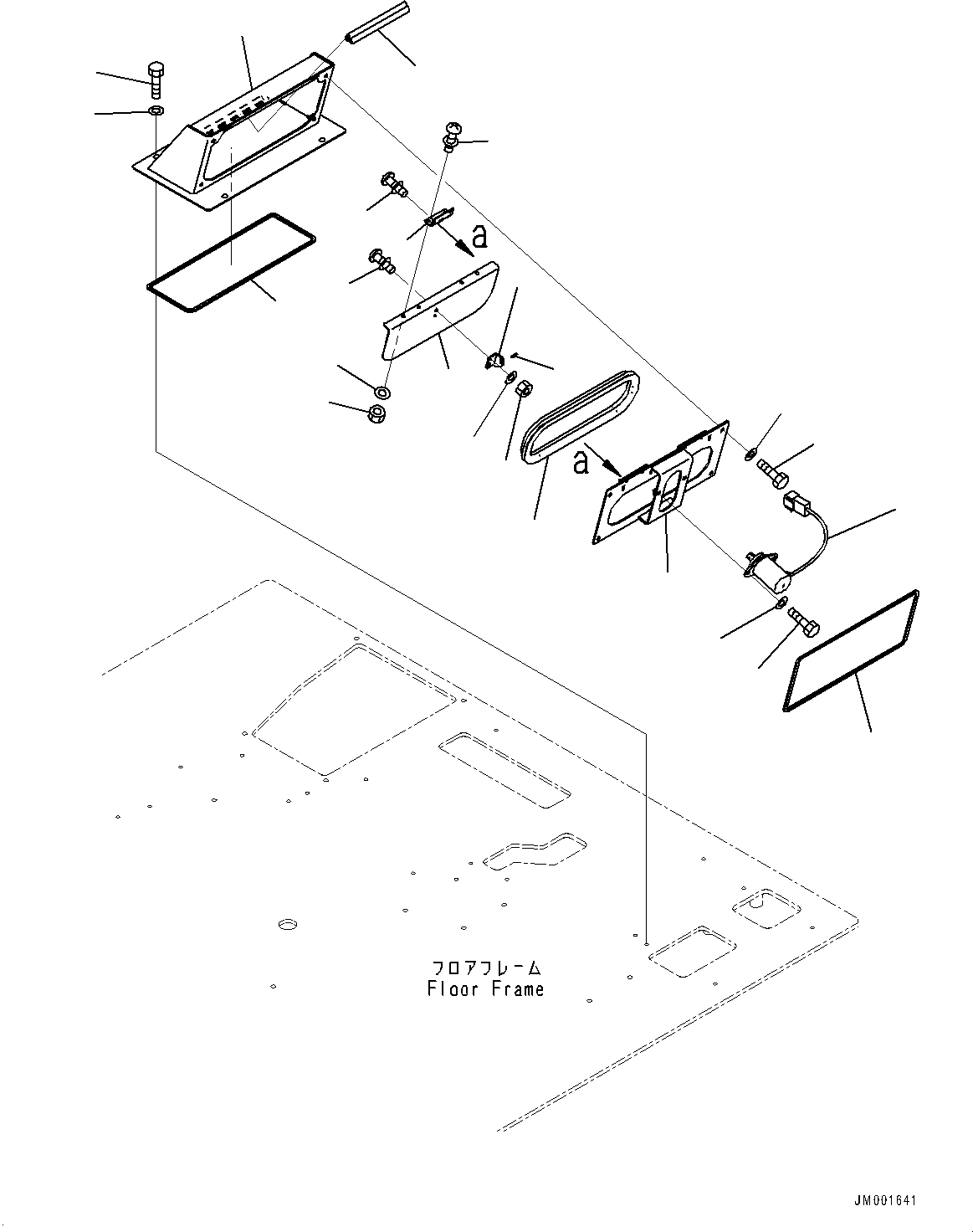 Dump Trucks Komatsu / HD1500-8 S/N 81001-UP(0001174C) / Cab, Ventilator (#81028-)(K003032 : K0200-009032)