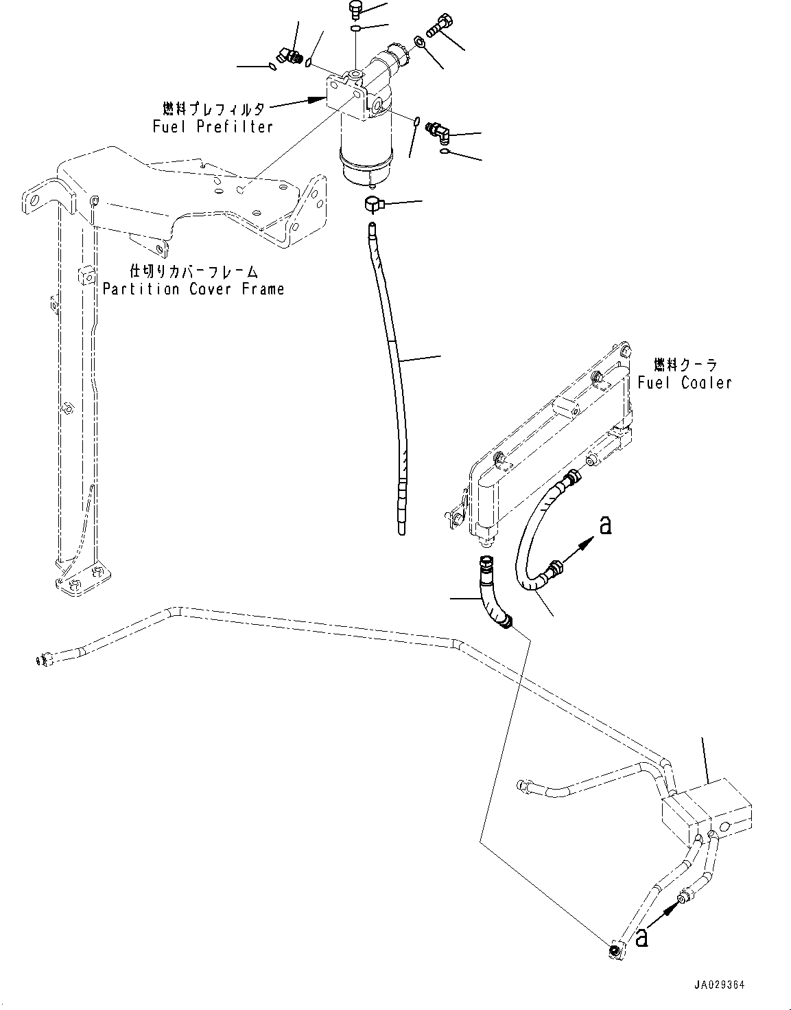 Komatsu parts book diagram for PC78USI-10 S/N 33279-40999: ”R—ї ”ZЉЗ, ”R—їМЯЪМЁЩАЋж•T‚Ї (2/2)(#33279-)