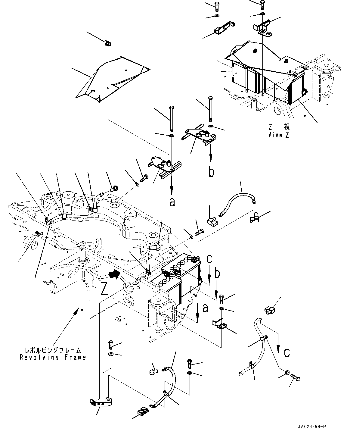 Komatsu parts book diagram for PC78USI-10 S/N 33279-40999: КЮЇГШ, КЮЇГШҐЋж•T‚Ї(#33279-)