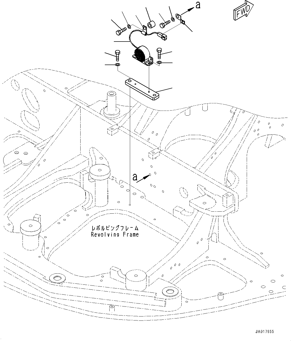 Komatsu parts book diagram for PC78USI-10 S/N 33279-40999: ‘–ЌS  ?Ч ?С, (#33279-)