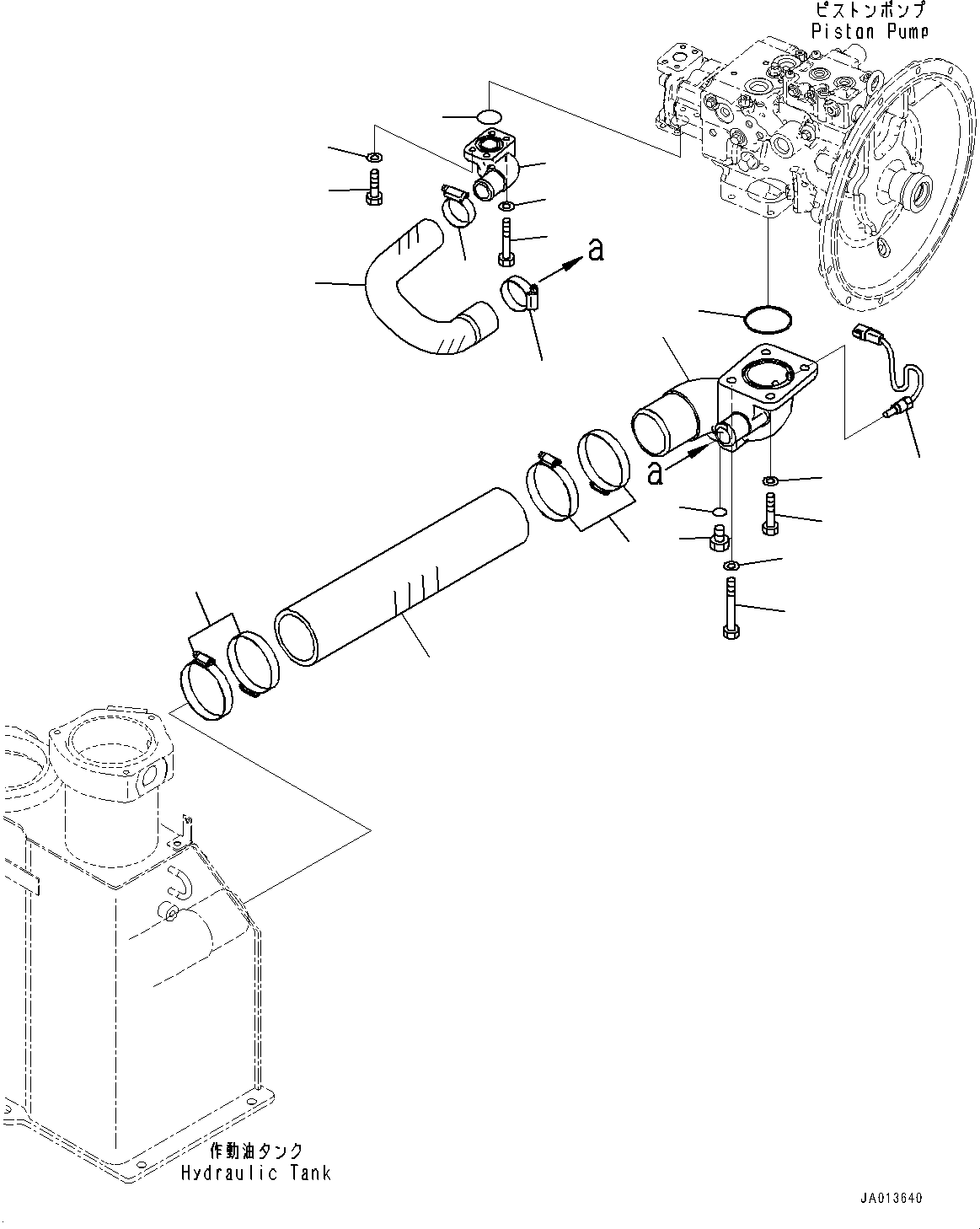 Komatsu parts book diagram for PC78USI-10 S/N 33279-40999: ?ёј ?Э ”ZЉЗ, (#33279-)