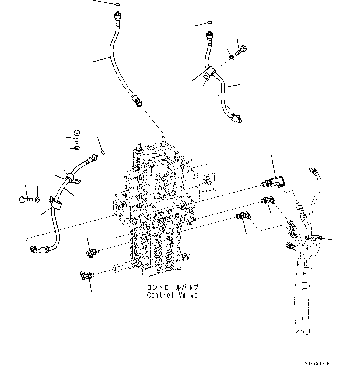 Komatsu parts book diagram for PC78USI-10 S/N 33279-40999: PPC ”ZЉЗ, PPC ”ZЉЗ (4/4)(#33279-)