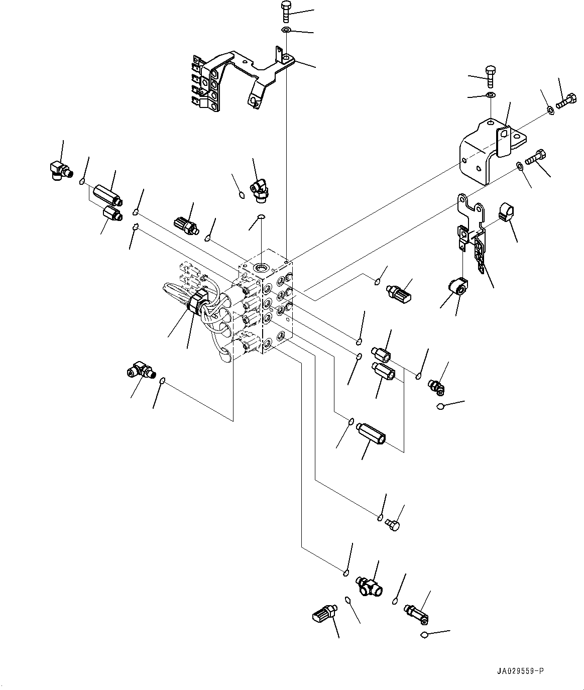 Komatsu parts book diagram for PC78USI-10 S/N 33279-40999: PPC ”ZЉЗ, МЮЧ№ЇДҐґЩОЮ(#33279-36908)