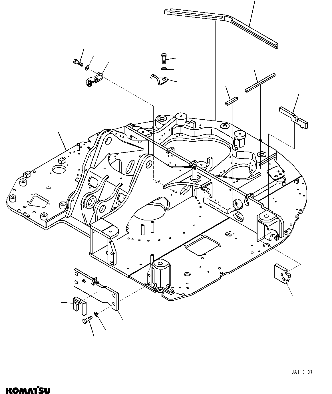 Komatsu parts book diagram for PC78USI-10 S/N 33279-40999: ЪОЮЩЛЮЭёЮ МЪ ?С, (#40456-)