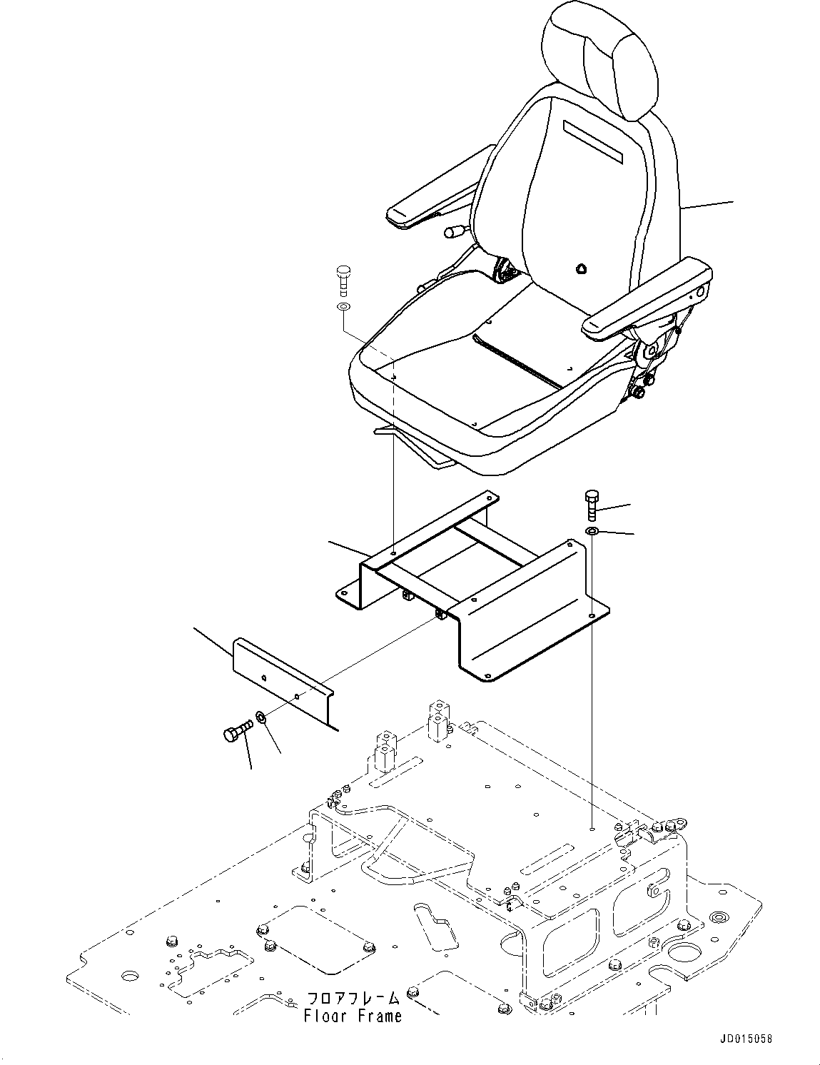 Komatsu parts book diagram for PC78USI-10 S/N 33279-40999: ?НЯЪ ?А ј ?Д, (#33279-)