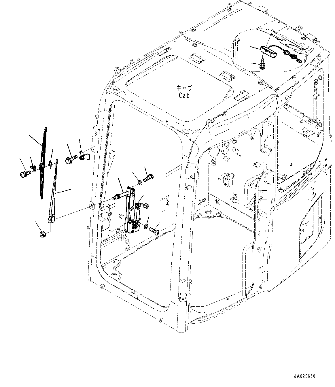 Komatsu parts book diagram for PC78USI-10 S/N 33279-40999: ? ?МЮ, ЬІКЯҐЩ ?С ЧЭМЯ(#33279-)
