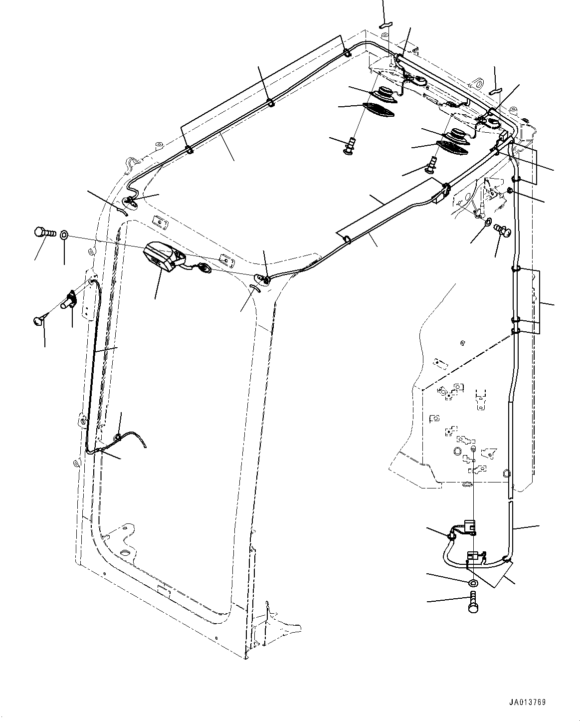 Komatsu parts book diagram for PC78USI-10 S/N 33279-40999: ? ?МЮ, ЧјЮ ? ЬІФШЭёЮК ?ИЅҐіІЭДЮ і ?Їј ? ”ZЉЗҐЌм‹Ж“”(#33279-)