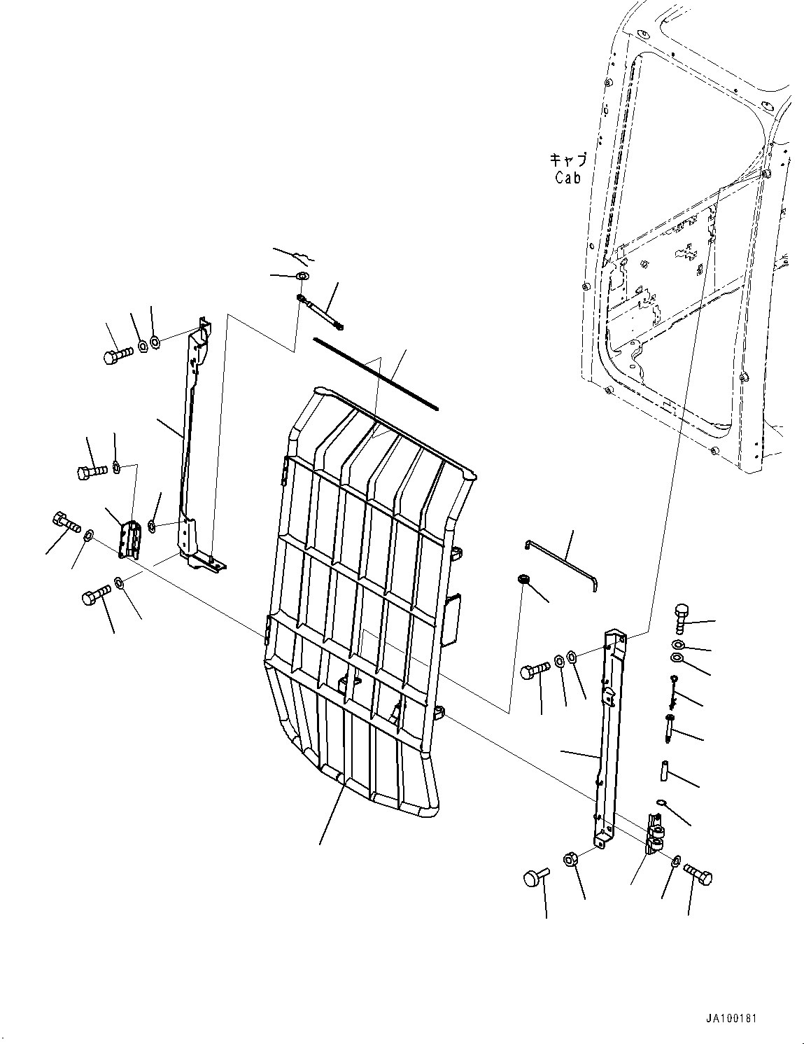 Komatsu parts book diagram for PC78USI-10 S/N 33279-40999: МЫЭД  ?Ю ?ДЮ, (EC‹Kђ ? LV2)(#33279-39962)