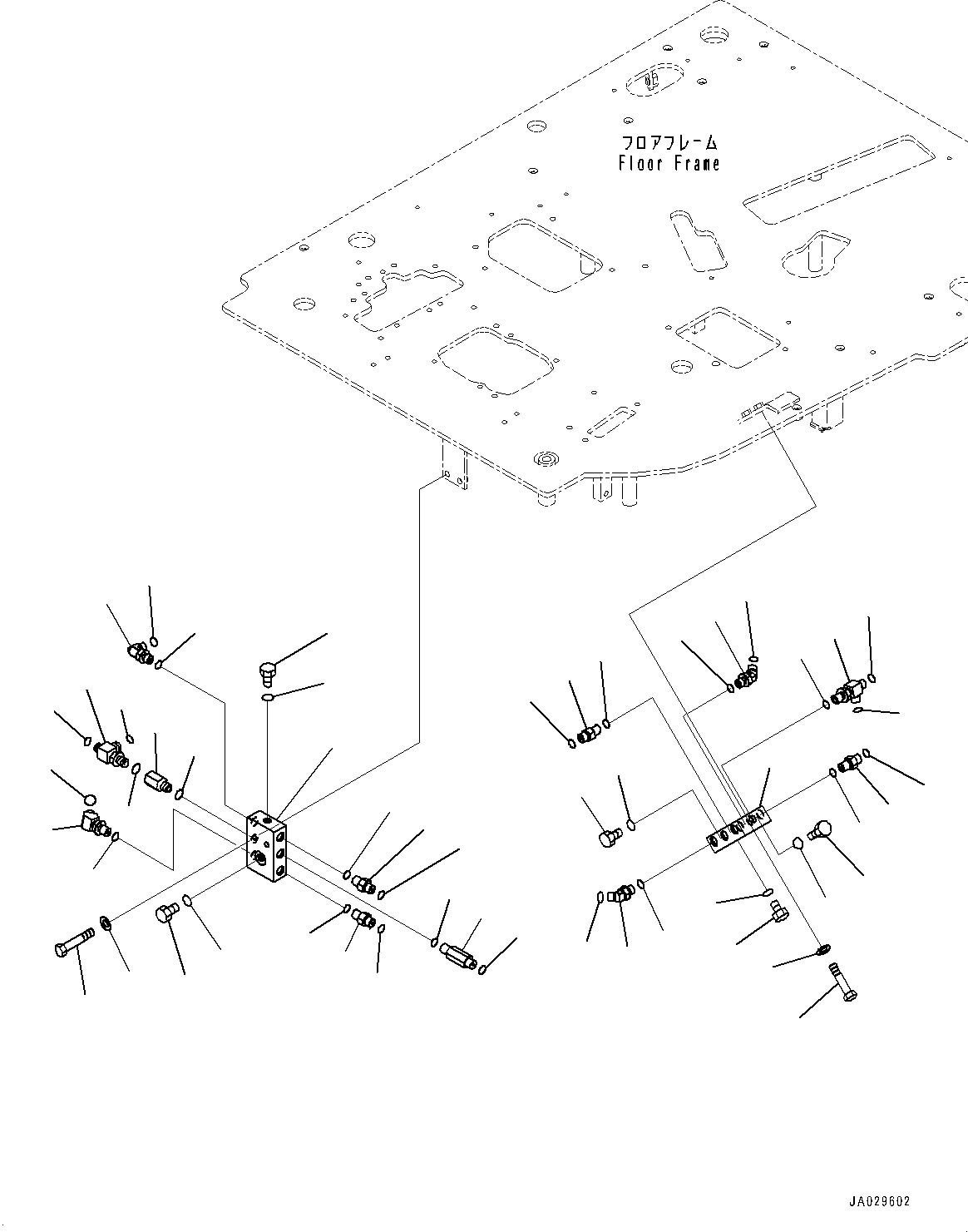 Komatsu parts book diagram for PC78USI-10 S/N 33279-40999: МЫ ? МЪ ?С, PМЮЫЇёҐTМЮЫЇё(#33279-)