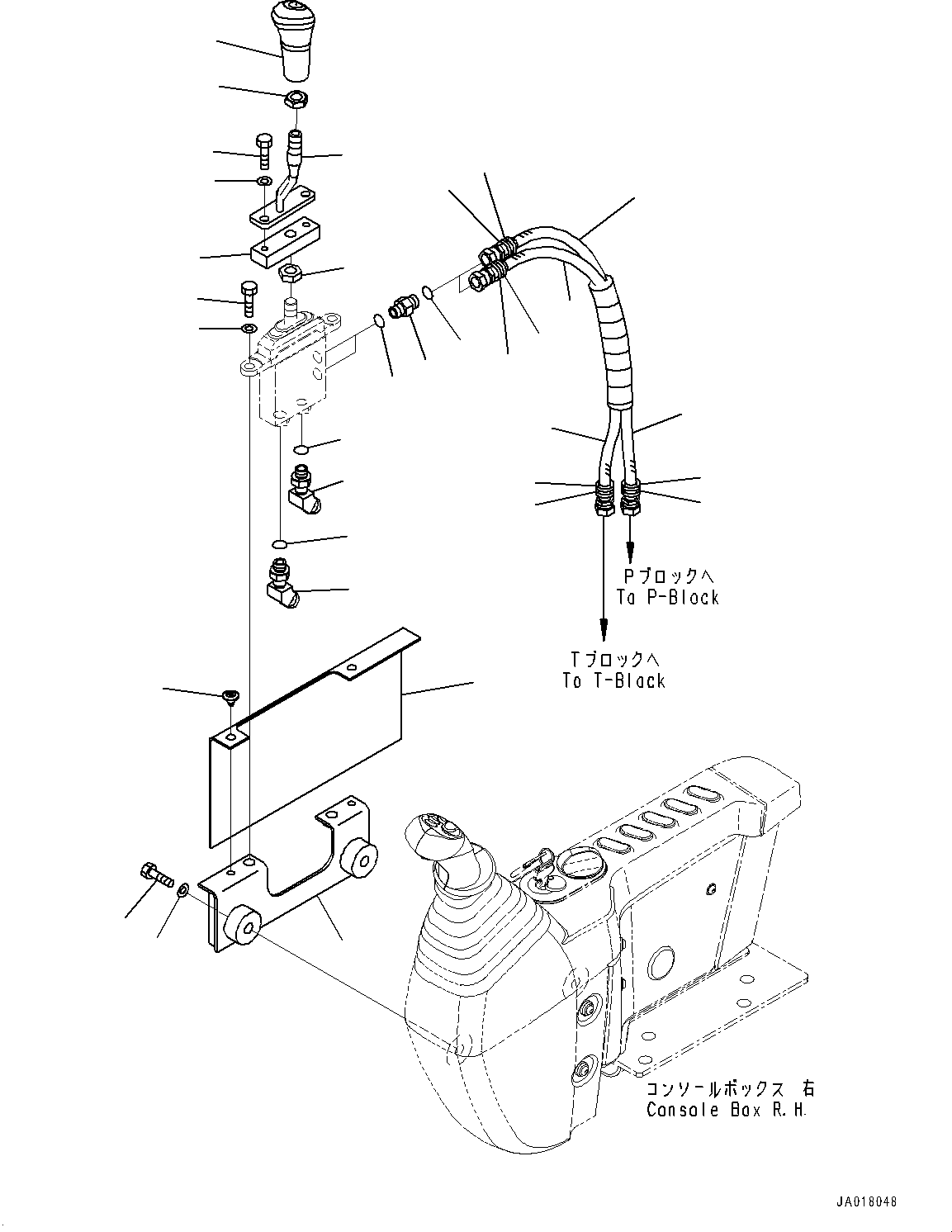 Komatsu parts book diagram for PC78USI-10 S/N 33279-40999: МЫ ? МЪ ?С, МЮЪ ?ДЮ ‘ЂЌм ЪКЮ ?(#33279-)
