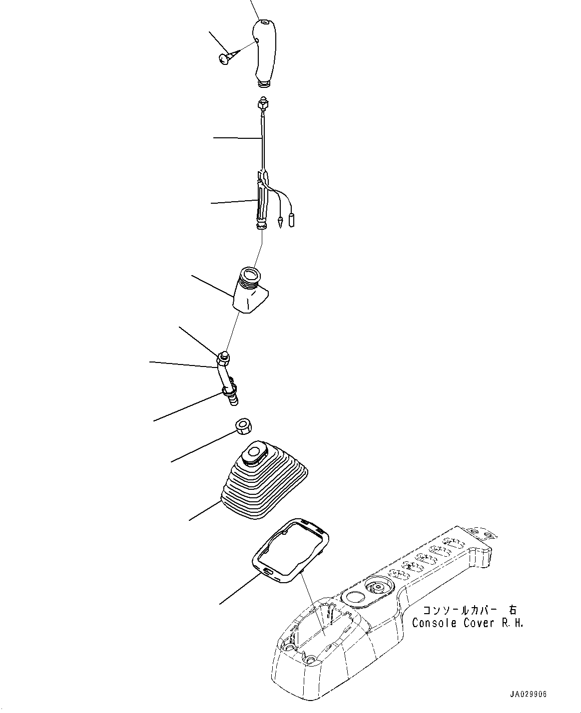 Komatsu parts book diagram for PC78USI-10 S/N 33279-40999: МЫ ? МЪ ?С, Ќм‹Ж‹@‘ЂЌмЪКЮ ?, ‰E(#33279-36916)