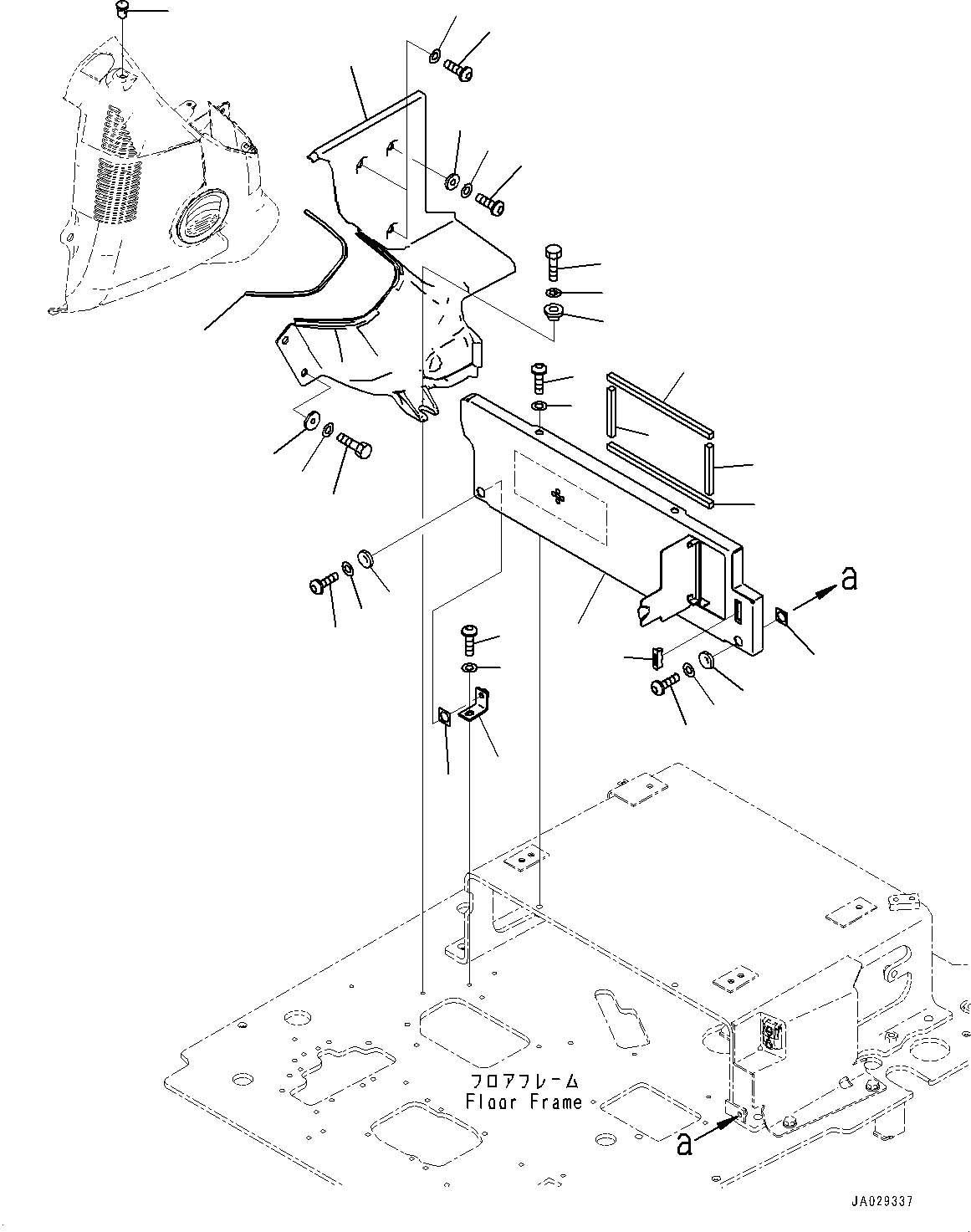 Komatsu parts book diagram for PC78USI-10 S/N 33279-40999: МЫЭД  ?КЮ ?, ґ ?єЭ  ?КЮ ?(#33279-)