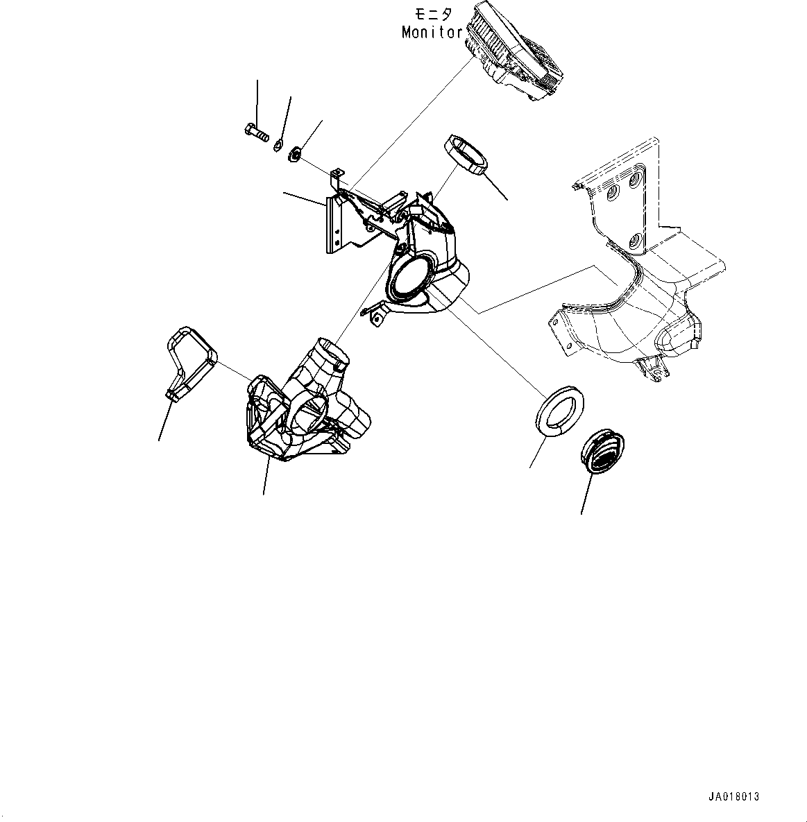 Komatsu parts book diagram for PC78USI-10 S/N 33279-40999: МЫЭД  ?КЮ ?, УЖА  ?КЮ ?(#33279-)