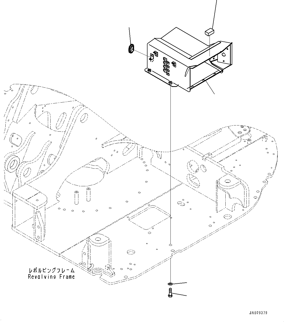 Komatsu parts book diagram for PC78USI-10 S/N 33279-40999: В ?Щ ОЮЇёЅ, (#33279-)