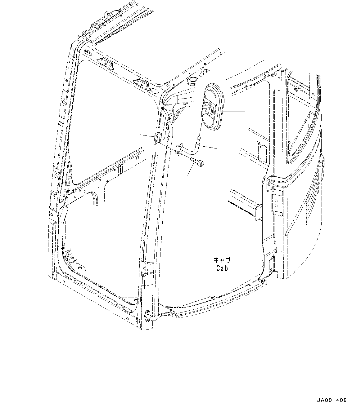 Komatsu parts book diagram for PC78USI-10 S/N 33279-40999: ШФ ?ЛЮ ? ? РЧ ? Ќ ?, (#33279-)