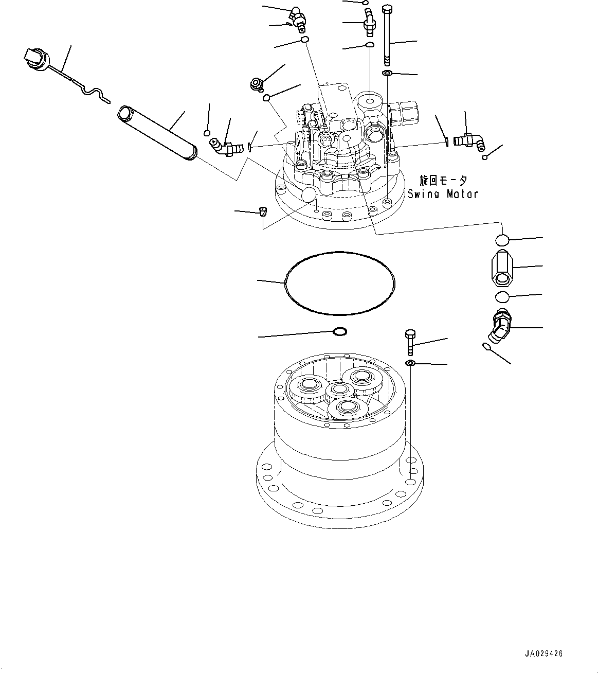 Komatsu parts book diagram for PC78USI-10 S/N 33279-40999: ЅІЭёЮ ПјЕШЃEУ ?А, Ќ\ђ ?•”•IҐЋж•T‚Ї(#33279-)