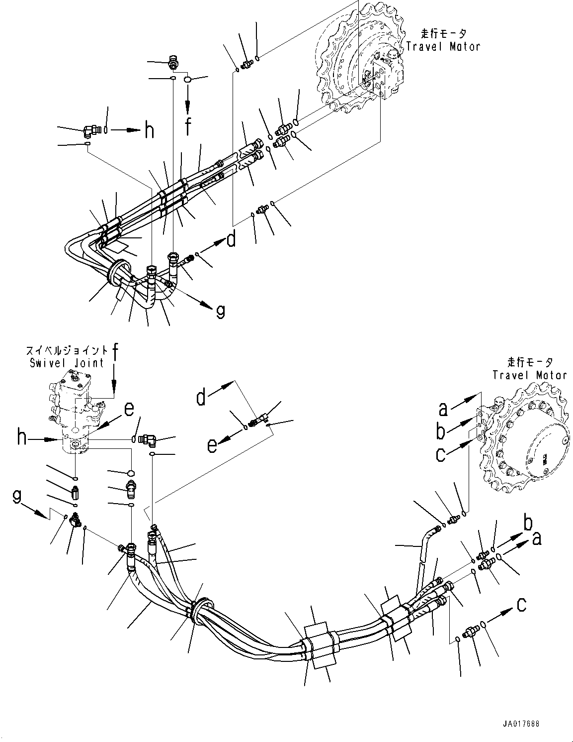 Komatsu parts book diagram for PC78USI-10 S/N 33279-40999: ‘–ЌS”ZЉЗ, ‘–ЌS У ?А ”ZЉЗ(#33279-38686)