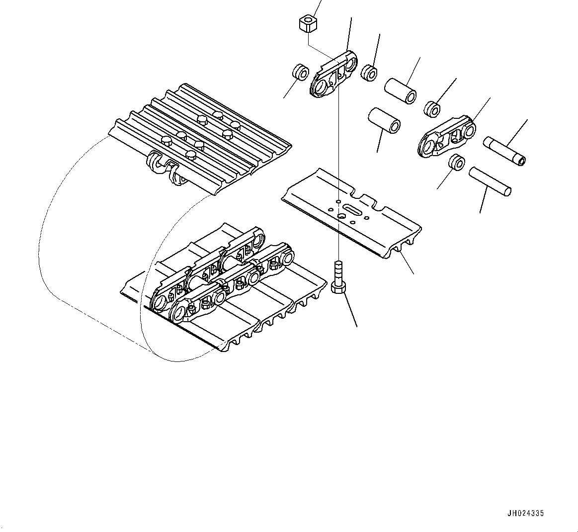 Komatsu parts book diagram for PC78USI-10 S/N 33279-40999: ДЧЇё ј ? ?  ?ѕЭМЮШ, (ЊЉ‚  ‚ ? ДШМЯЩ ёЮЫ ? ? ј ? ?, 600MM•ќ, ёЮШ ?Ѕ••“ьАІМЯ, 78ѕЇД)(#33279-)