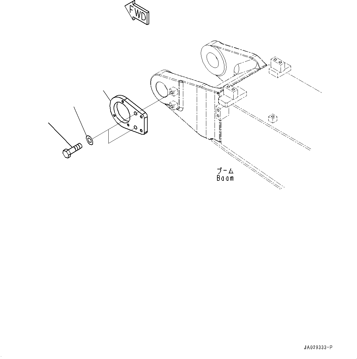 Komatsu parts book diagram for PC78USI-10 S/N 33279-40999: МЮ ?С, МЯЪ ?Д (2/2)(#33279-)