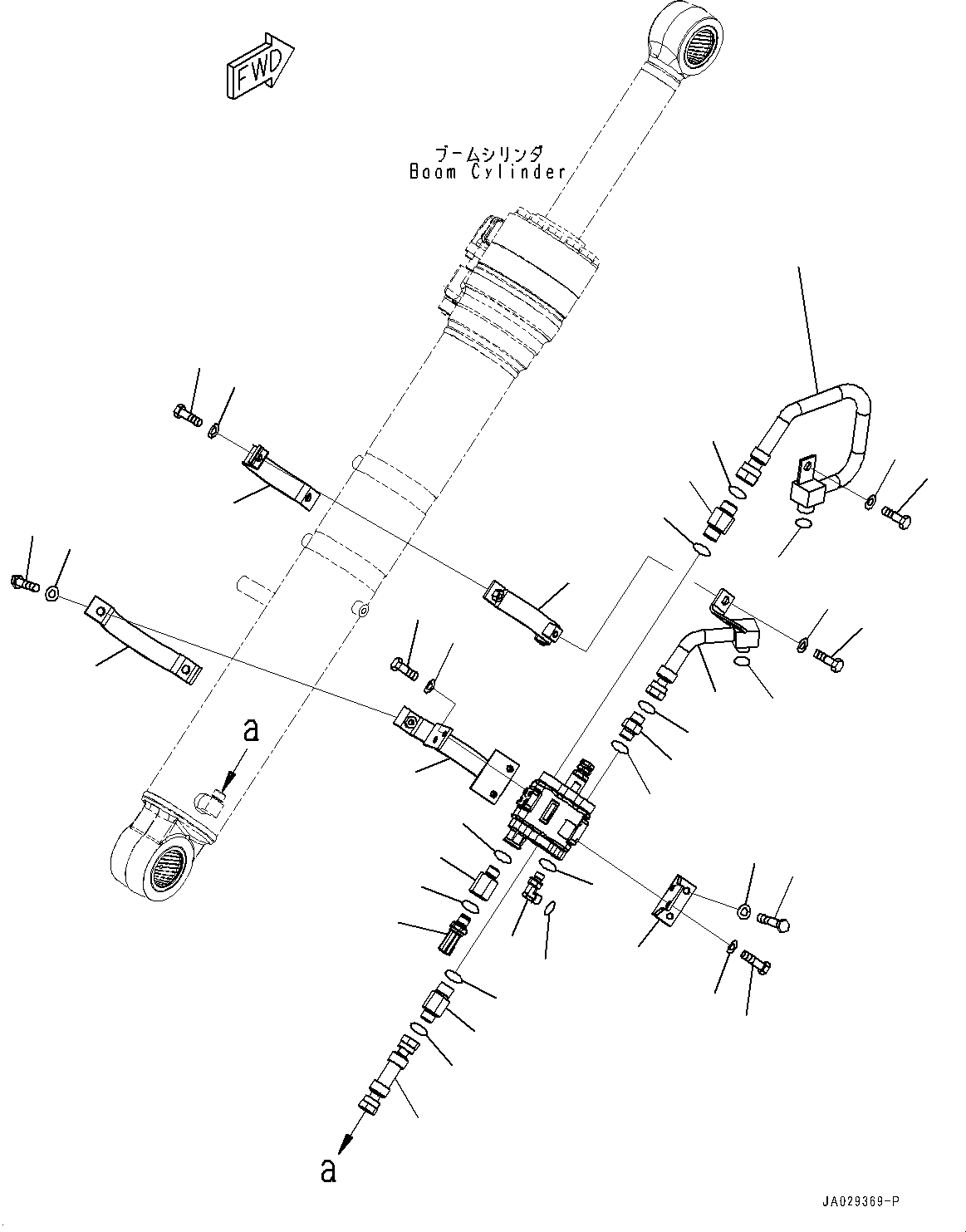 Komatsu parts book diagram for PC78USI-10 S/N 33279-40999: МЮ ?С јШЭАЮ, МЮ ?С —Ћ‰є–HЋ~•Щ ”ZЉЗ(#33279-)