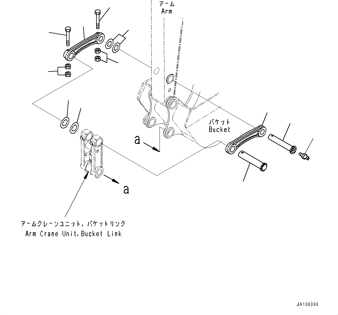 Komatsu parts book diagram for PC78USI-10 S/N 33279-40999: КЮ№ЇД ШЭ№ ?јЮ, (#37857-)