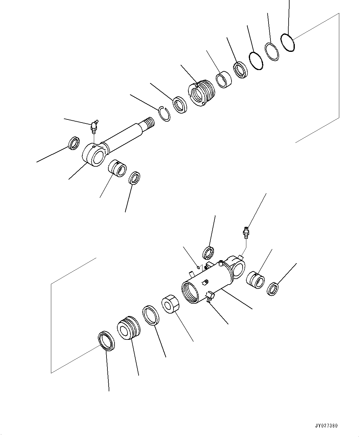 Komatsu parts book diagram for PC78USI-10 S/N 33279-40999: МЮЪ ?ДЮ јШЭАЮ, Ќ\ђ ?•”•I(#33279-40381)