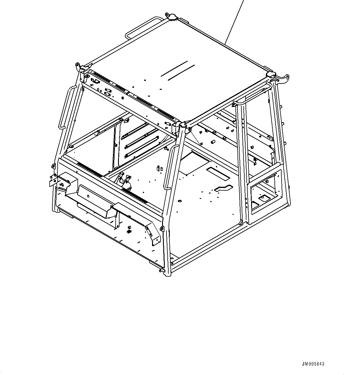 Dump Trucks Komatsu / HM300-5 S/N 10555-UP (For KAL)(0001224C) / Cab, Body (#10001-)(K001001 : K0200-018001)