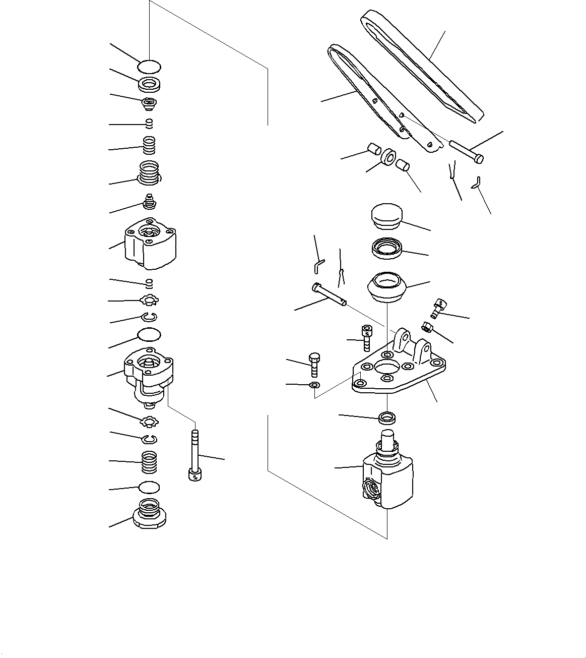 Dump Trucks Komatsu / HM300-5 S/N 10555-UP (For KAL)(0001224C) / Cab, Brake Pedal (#10001-)(K001027 : K0200-018027)