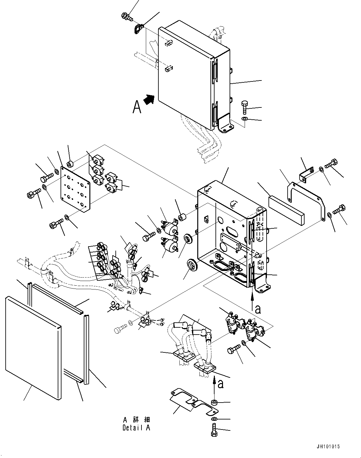 Excavators Mining Komatsu / PC2000-11 S/N 30001-UP(1001258C) / Electric Wiring Harness, Case (#30001-)(E002016 : E0200-001016)