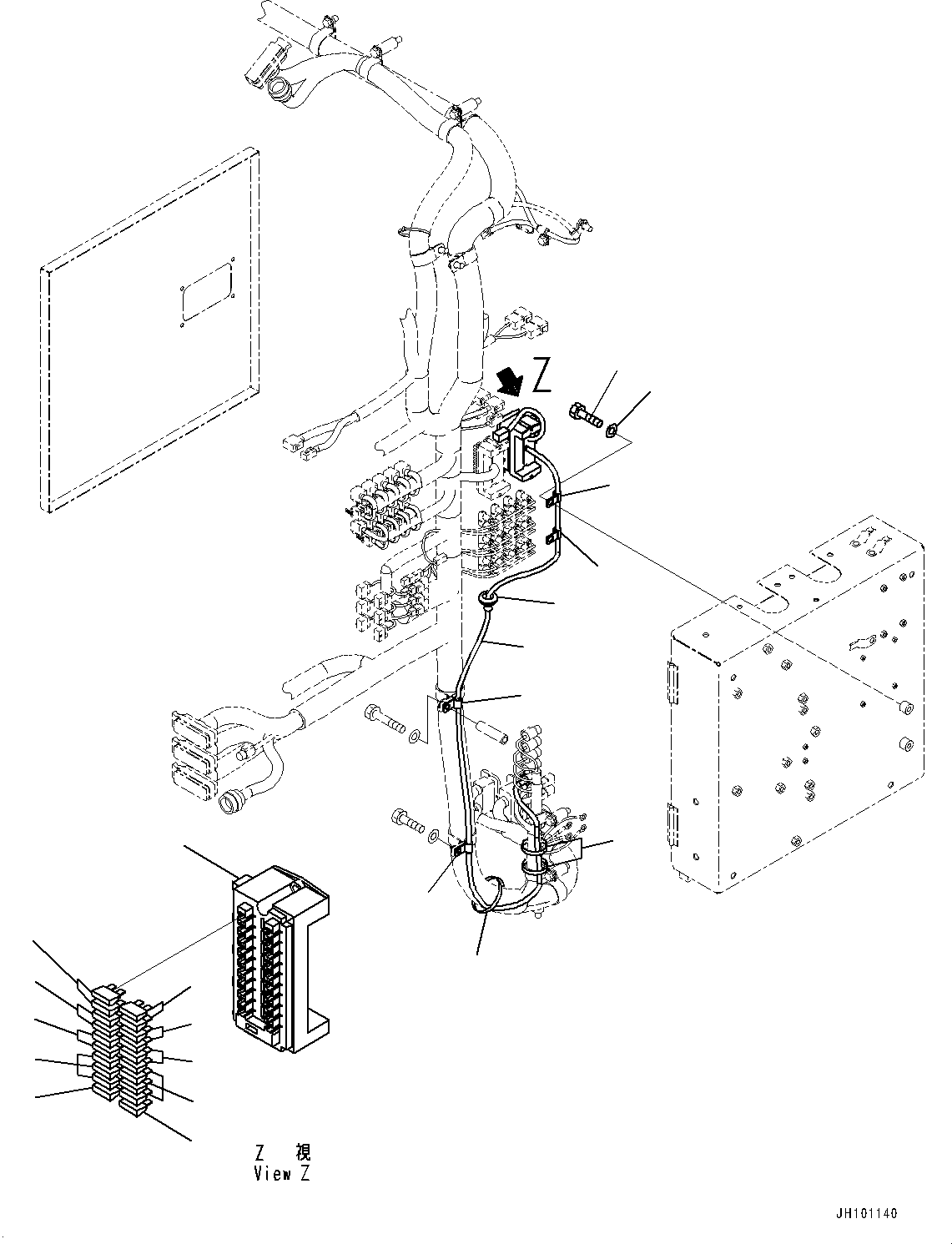Excavators Mining Komatsu / PC2000-11 S/N 30001-UP(1001258C) / Air Conditioner Fuse (#30001-)(E009001 : E0201-002001)