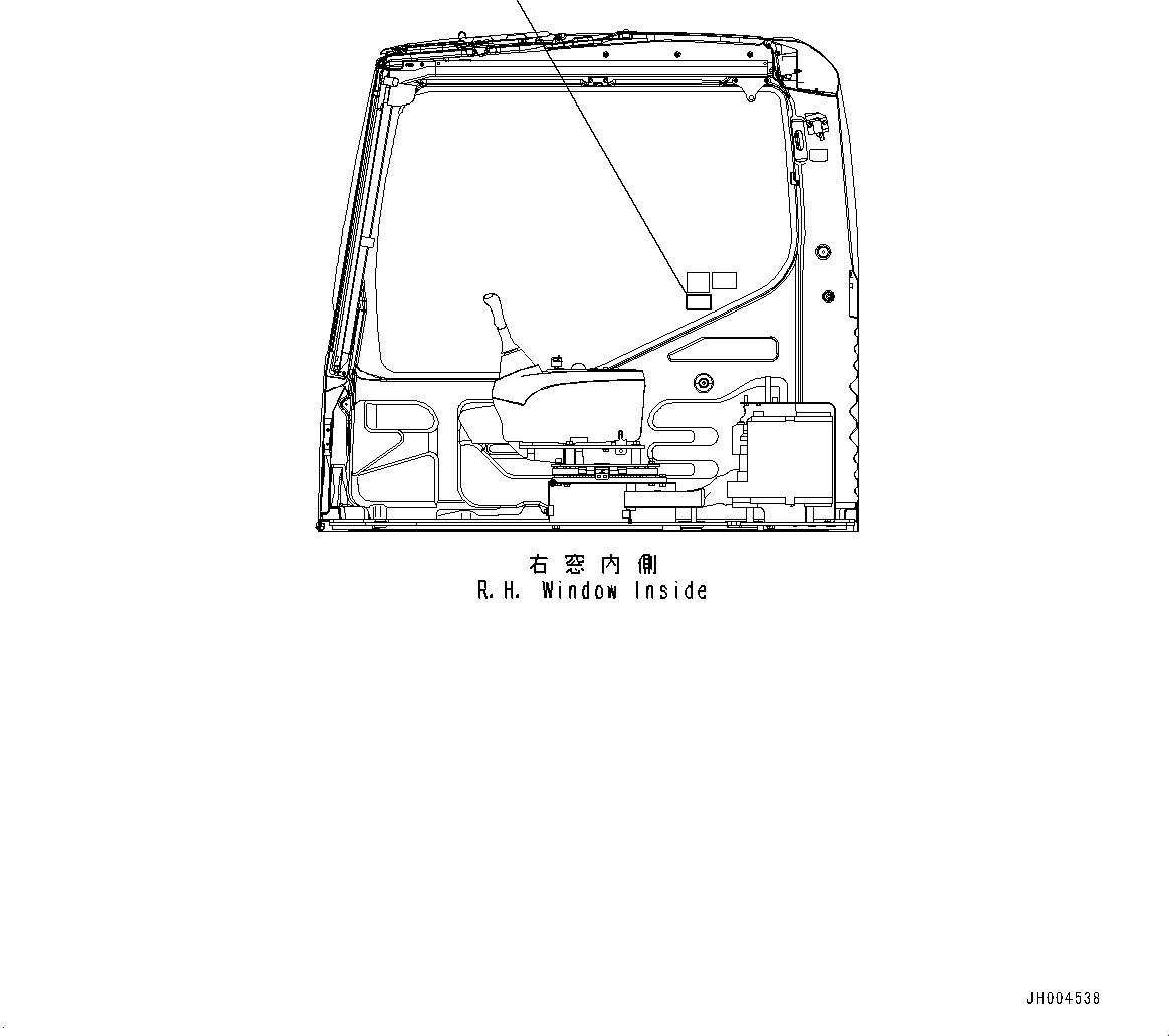 Excavators Komatsu / PC1250-8 S/N 30364-UP (Cold Area Arrangement (-30 deg C) , SP Specification)(1001362C) / Caution Plates, Blast Site (#30158-)(U003001 : U0205-001001)