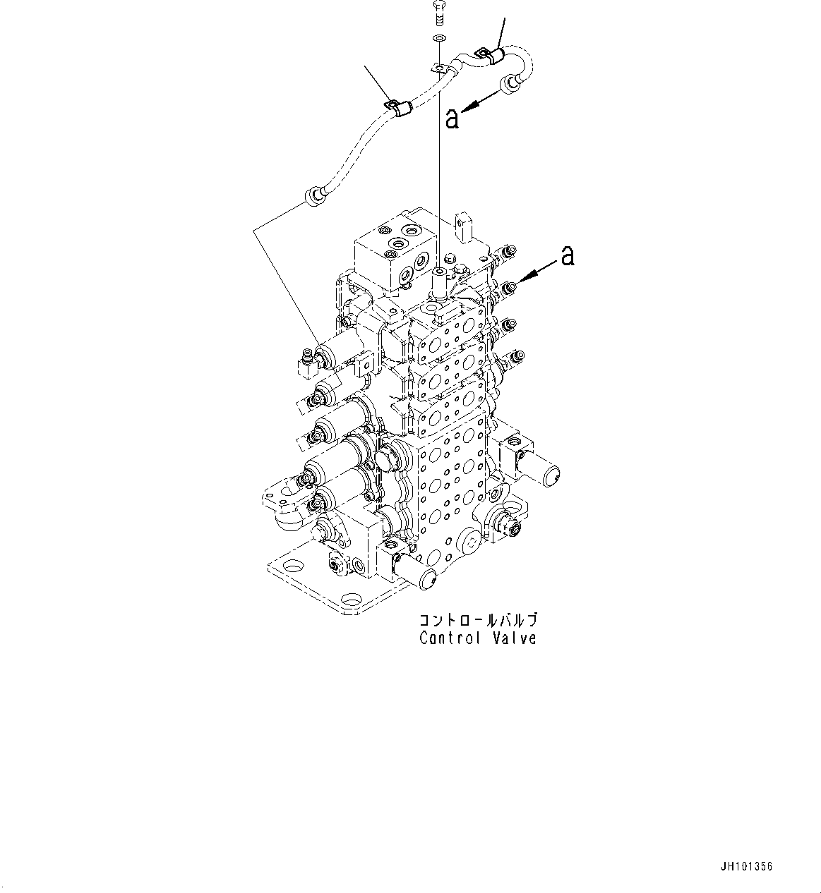 Komatsu parts book diagram for D85EXI-18E0 S/N 23363-UP: FENDER, CLIP (#23046-)
