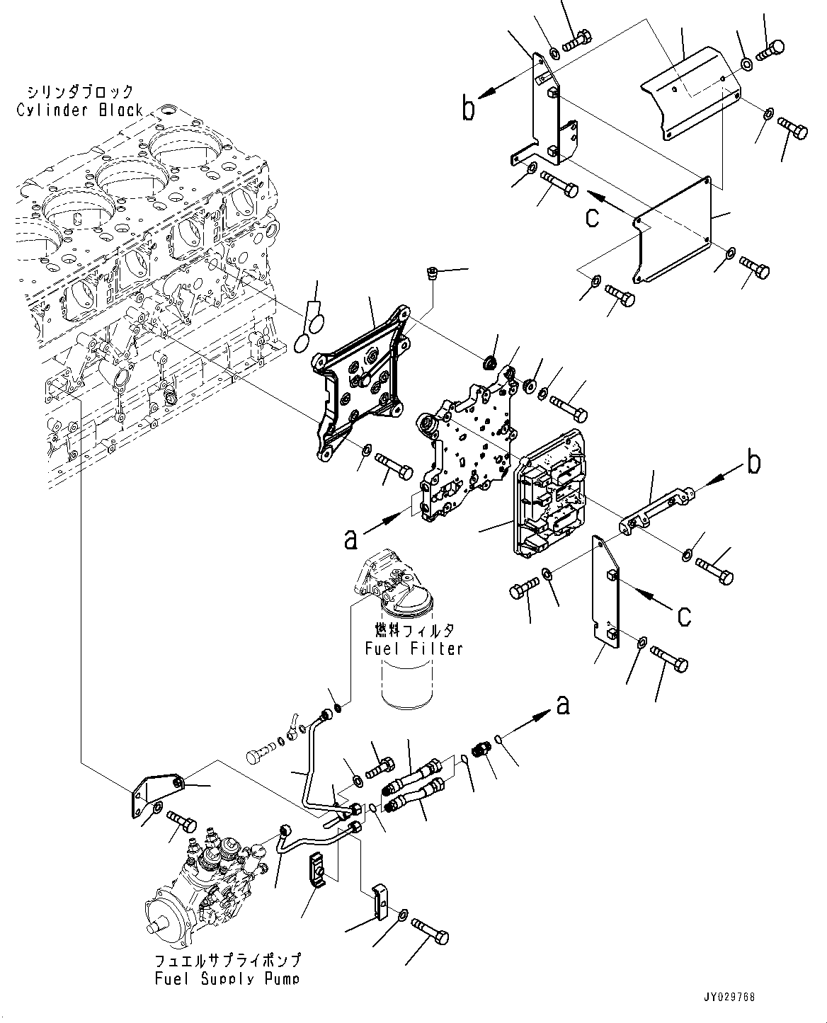 Komatsu parts book diagram for SAA6D140E-7 S/N 830235-UP (For WA500-8E0): ENGINE CONTROLLER (#830235-)