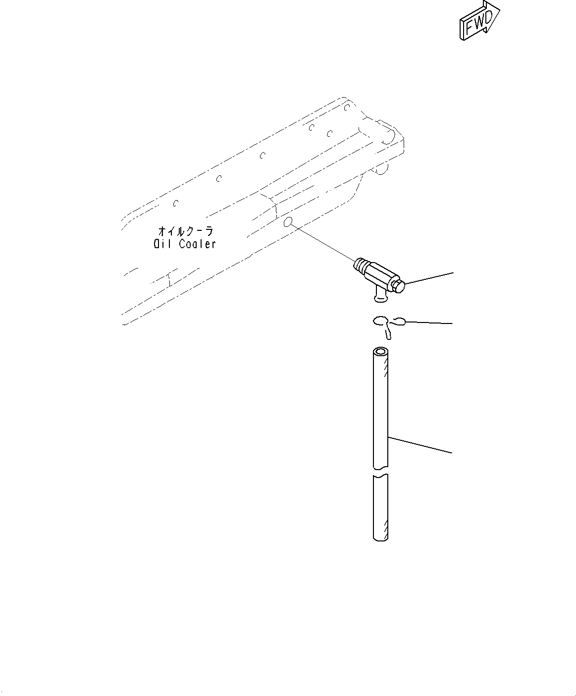 Komatsu parts book diagram for SAA6D125E-7 S/N 865972-UP (For WA475-10E0): WATER DRAIN VALVE (#865972-)