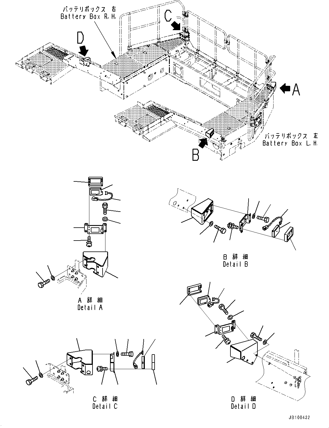 Wheel Loaders Komatsu / WA900-8R S/N 95001-UP(1001644C) / KomVision, KomVision and Rearview Monitor (#95001-)(E004008 : E0201-001008)