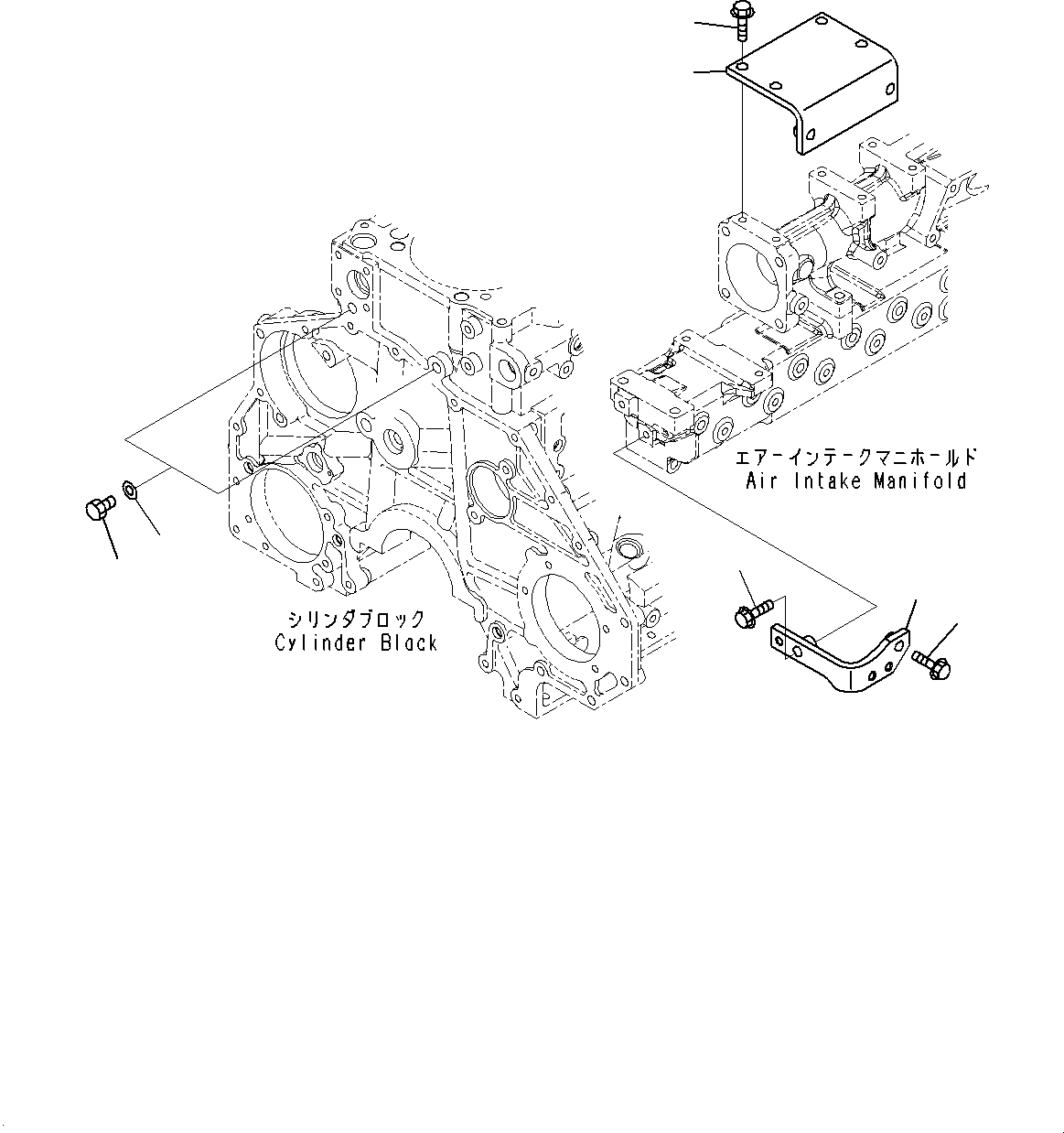 Komatsu parts book diagram for SAA6D125E-5ER S/N 579001-UP (For WA480-6R): CORROSION RESISTOR, WITHOUT CORROSION RESISTER(#579001-)