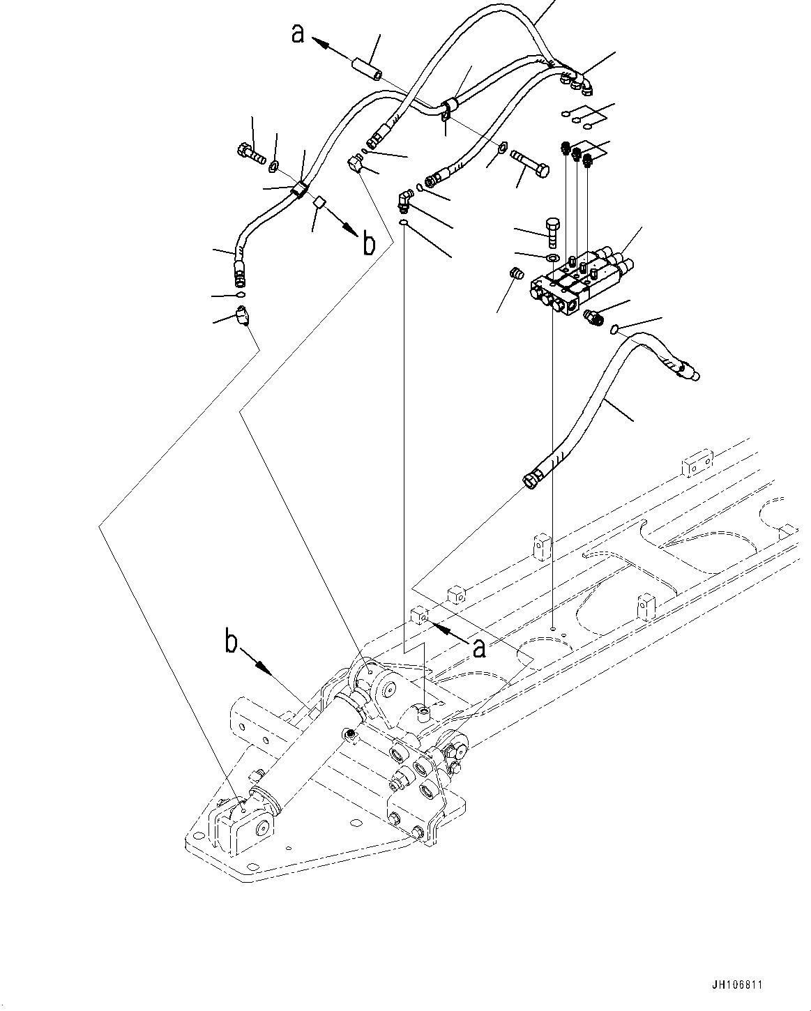 Komatsu parts book diagram for PC3400-11M0 S/N 36301-UP: SERVICE CENTER, INJECTOR(#36301-)