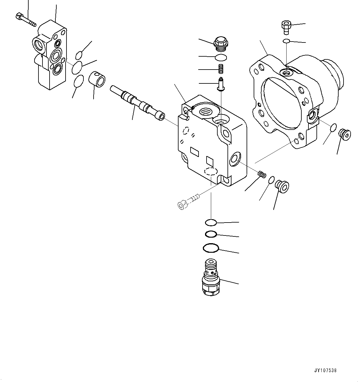 Excavators Komatsu / PC1250-11R S/N J20001-UP(1001992t) / Cooling System, Fan Motor (1/5)(#J20001-)(C001002 : C0100-003002)