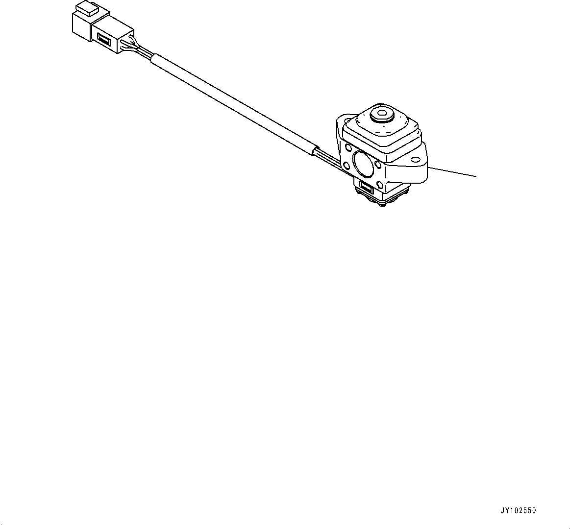 Komatsu parts book diagram for GD955-7M0 S/N 31001-UP: FLOOR, ELECTRIC LEVER (1/2) (L.H.)(#30001-)