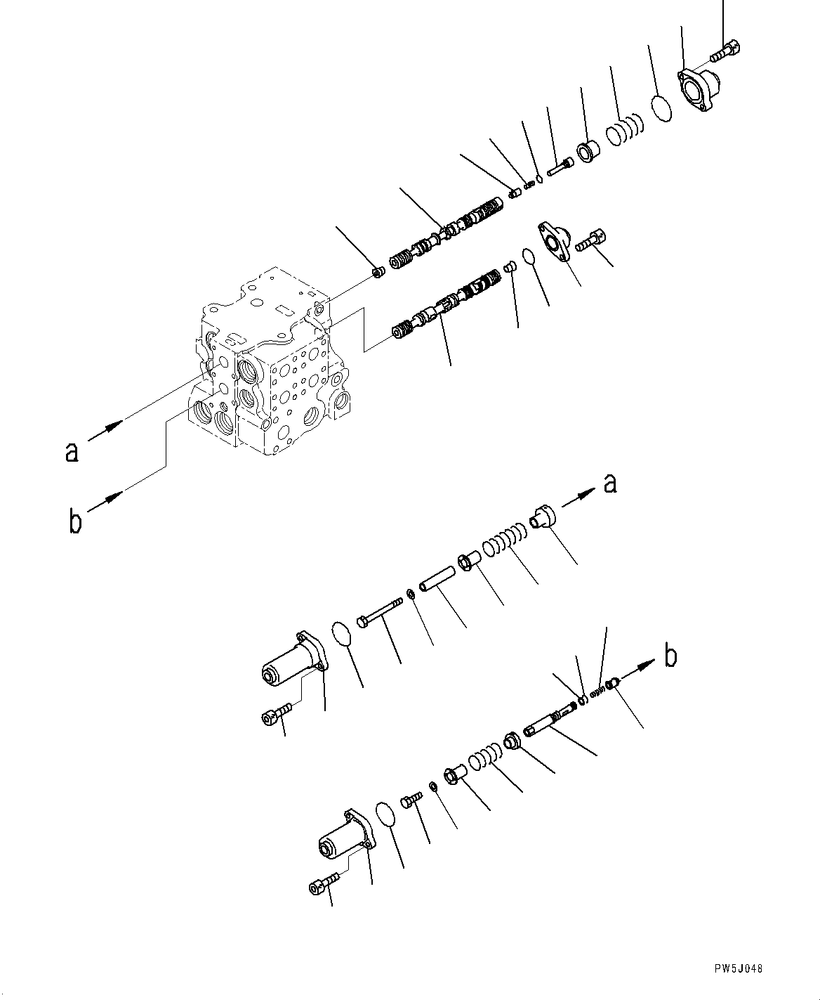 Komatsu parts book diagram for D275A-6 S/N 190001-UP (Mongolia Standard Machine): FENDER, 4-SPOOL (3/9)(#180001-)