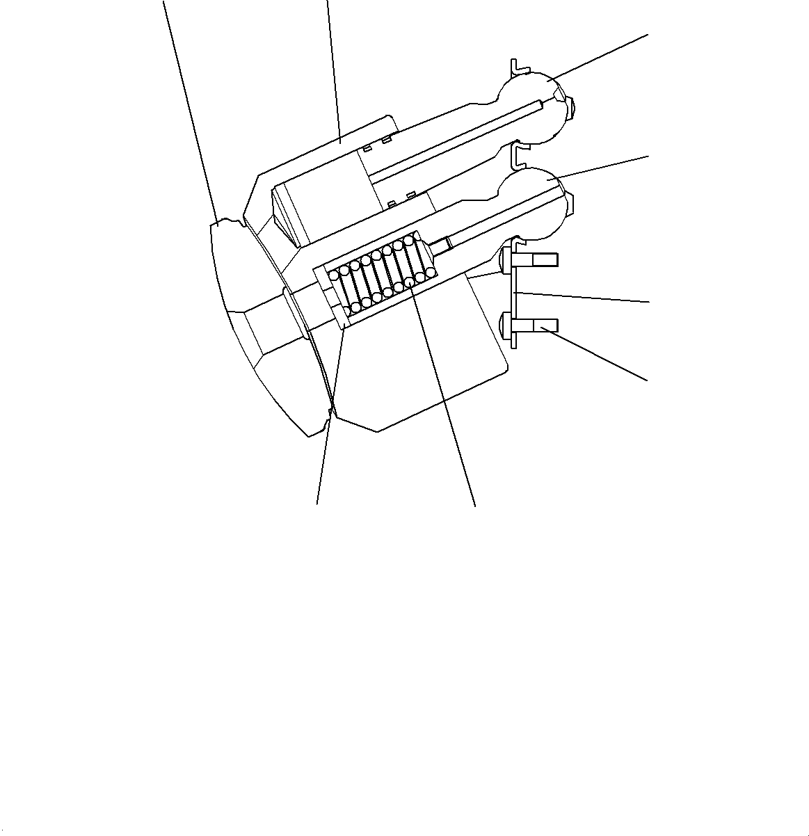 Komatsu parts book diagram for WA200-8 S/N 91001-UP: TRANSFER, INNER PARTS, MOTOR 1 (3/6)(#85001-)
