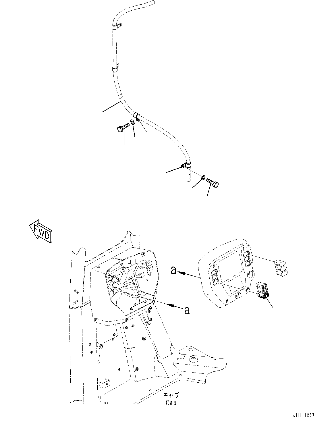 Komatsu parts book diagram for D475A-8E0 S/N 51001-UP: ENGINE HOOD AND SIDE COVER GROUP, CLIP(#50029-)
