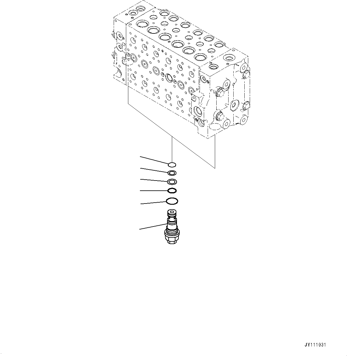 Komatsu parts book diagram for D475A-8E0 S/N 51001-UP: FENDER, 6-SPOOL (7/13)(#51001-)