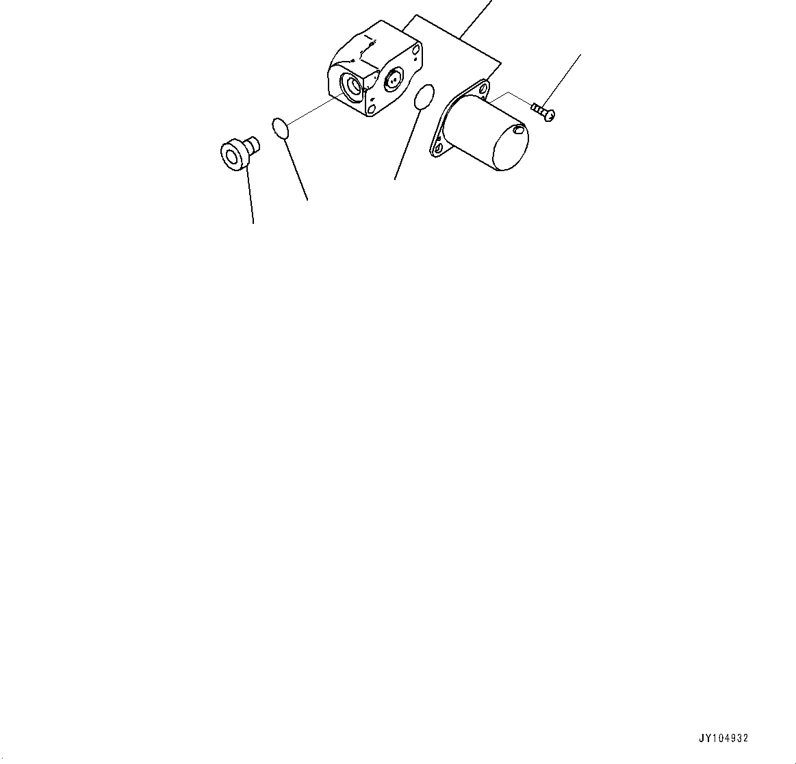 Komatsu parts book diagram for D475A-8E0 S/N 51001-UP: FENDER, SOLENOID VALVE(#51001-)