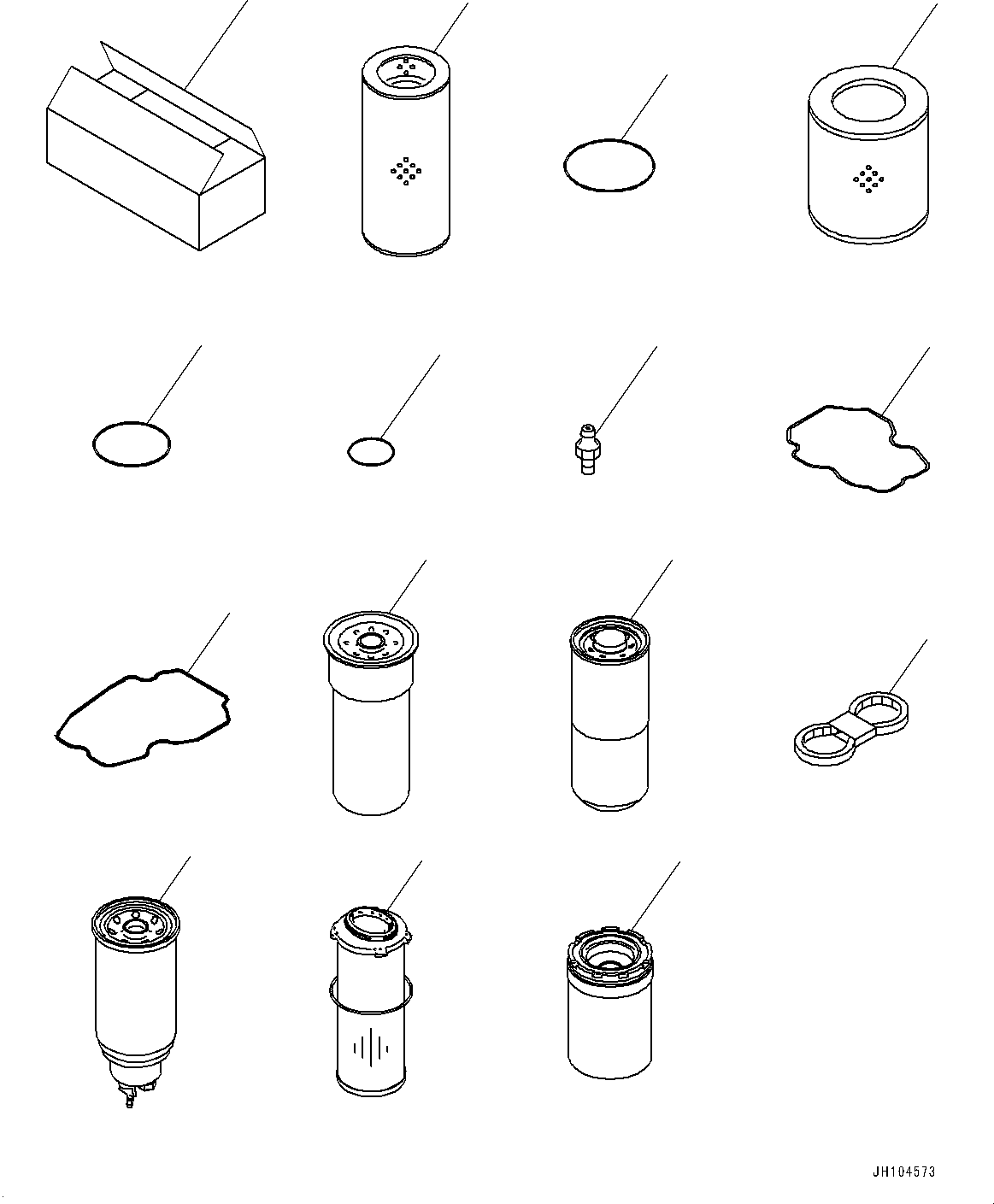 Komatsu parts book diagram for D475A-8E0 S/N 51001-UP: SPARE PARTS, (#50001-)