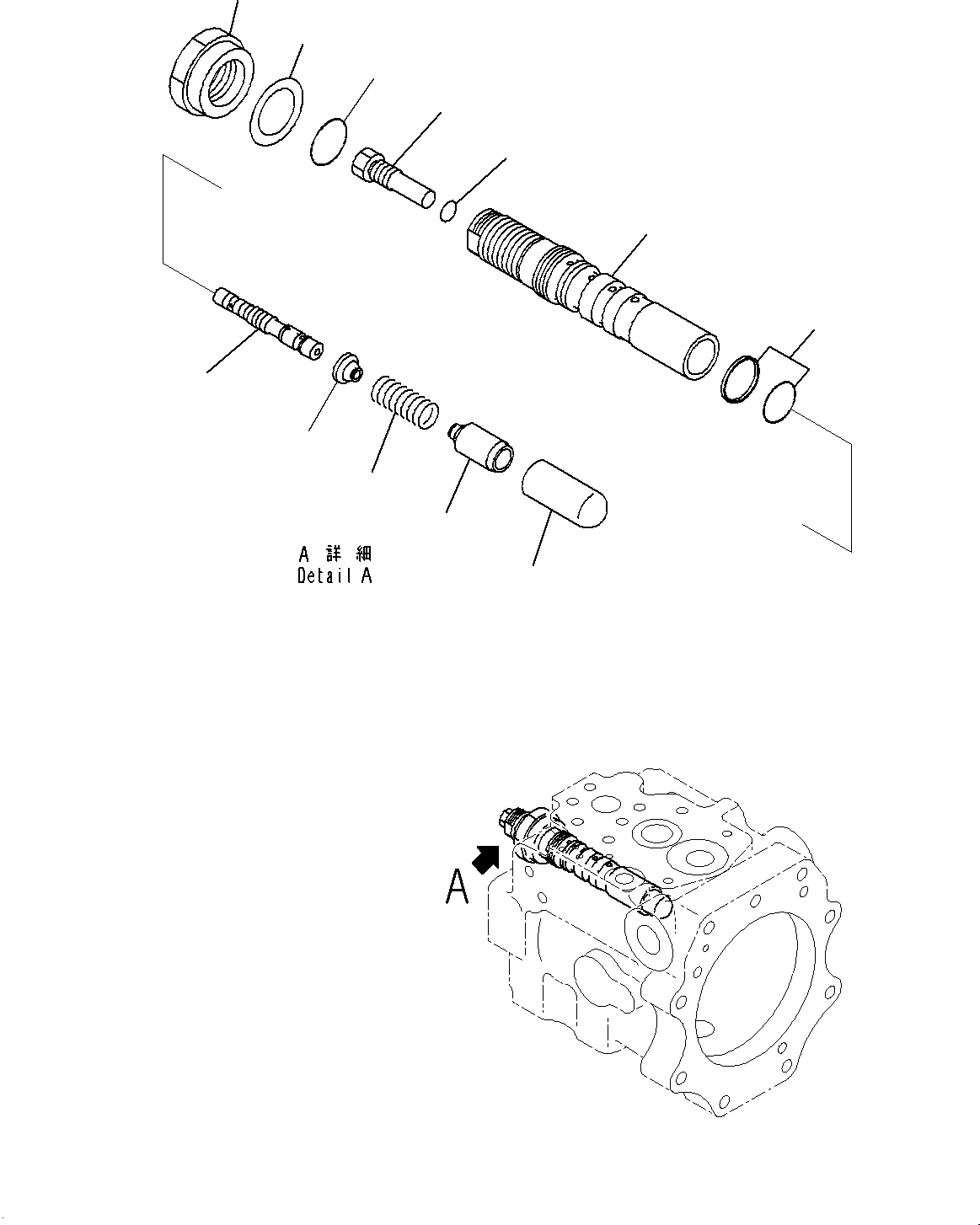 Komatsu parts book diagram for D375A-6 S/N 62001-UP (Mining Specification): COOLING FAN DRIVE PIPING, FAN PUMP (4/15)(#60001-)