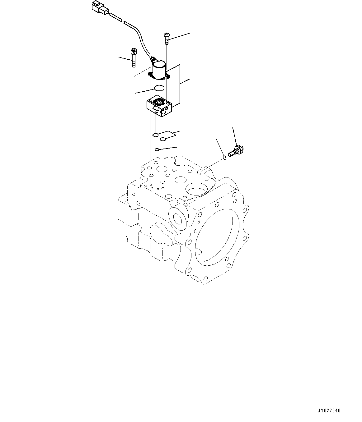 Komatsu parts book diagram for D375A-6 S/N 62001-UP (Mining Specification): COOLING FAN DRIVE PIPING, FAN PUMP (5/15)(#60001-)