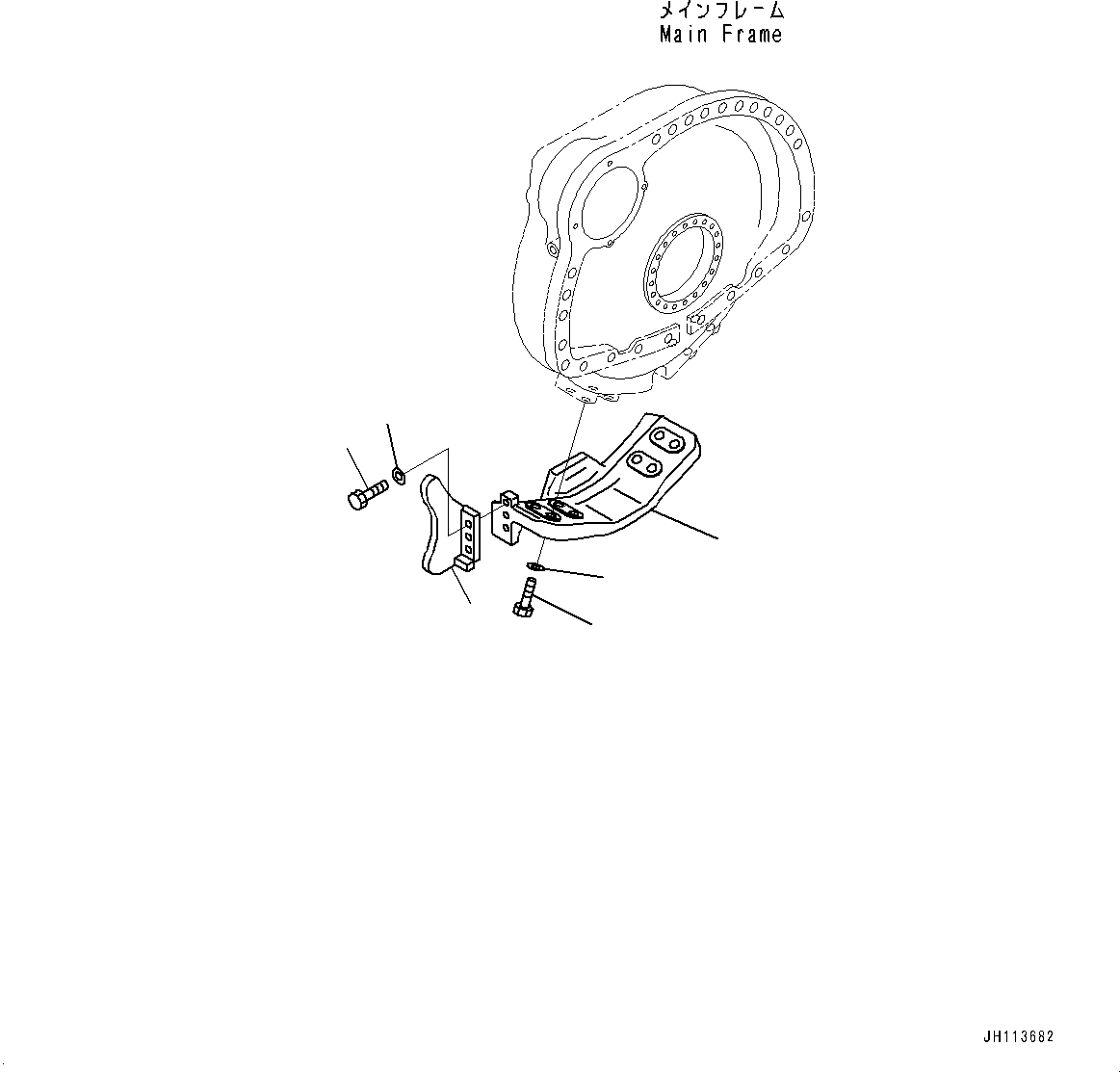Komatsu parts book diagram for D375AI-8 S/N 81001-UP: GUARD, R.H.(#81001-)