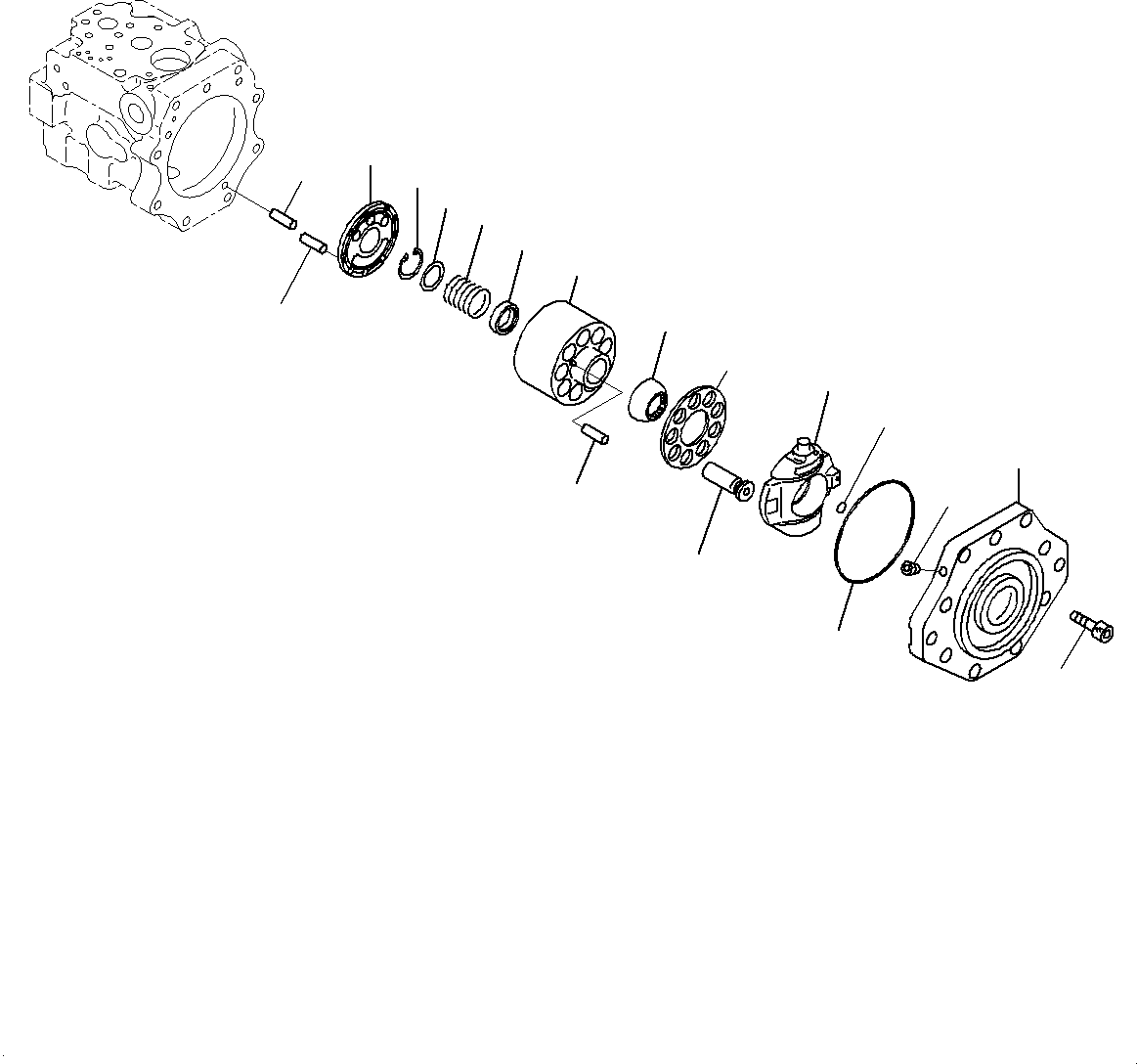 Komatsu parts book diagram for D375AI-8 S/N 81001-UP: COOLING FAN DRIVE PIPING, FAN PUMP (2/13)(#80223-)
