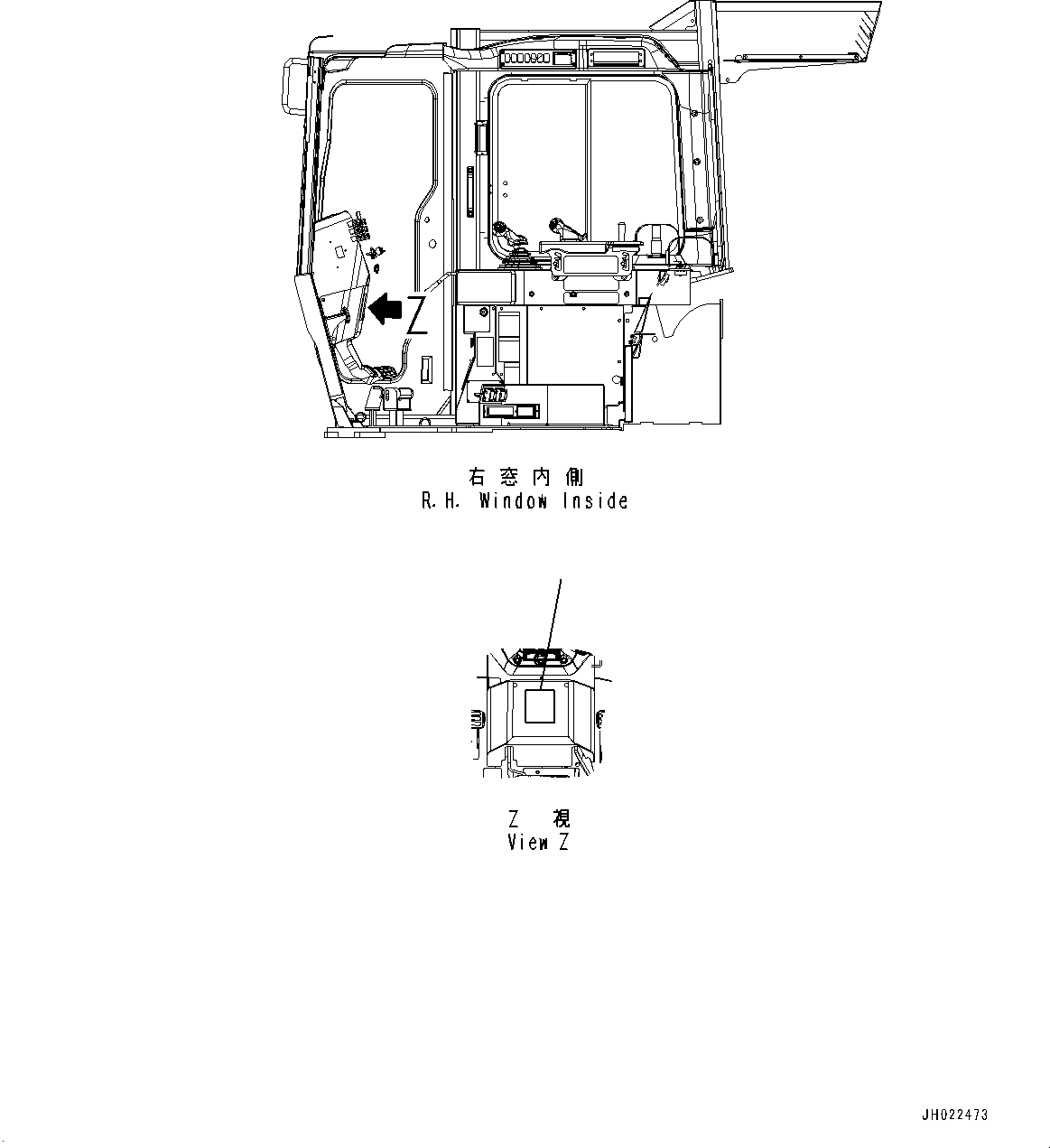 Komatsu parts book diagram for D375AI-8 S/N 81001-UP: SEAT BELT WEARING PLATE, (ENGLISH, USA AND PUERTO RICO)(#80015-)